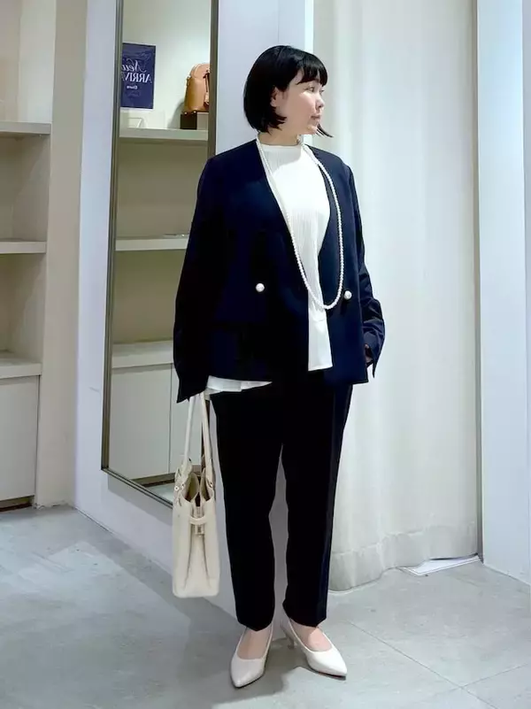 「セレモニー以外でも着まわしOK！卒入学式におすすめの「40代のセレモニーコーデ」3選」の画像