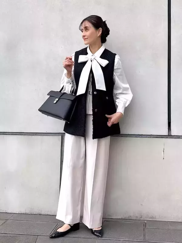 「セレモニー以外でも着まわしOK！卒入学式におすすめの「40代のセレモニーコーデ」3選」の画像