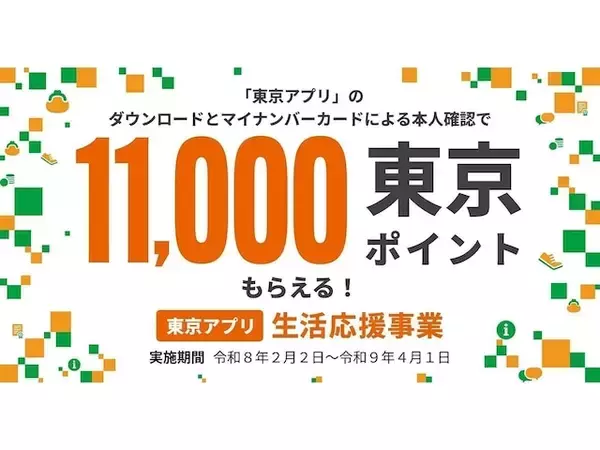 2月2日から「1万1000円」相当の東京ポイントがもらえる！ アクセスが殺到するのはいつ？【混雑予想】