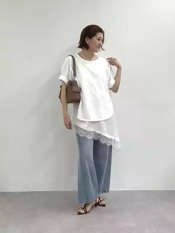 「【2026春夏】トレンドの「レース」は甘さを抑えて着こなすのが正解！「大人の最旬レースコーデ」3選」の画像