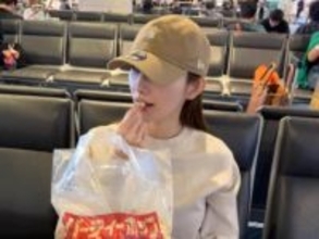 「めちゃくちゃ目立ちますやん」後藤真希、ドでかポップコーンを食べる姿に反響「1人で食べれるの？」