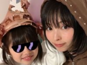 「美人になる予感」元アイドルのタレント、5歳娘との親子ショット公開「ママになったことが1番驚き」