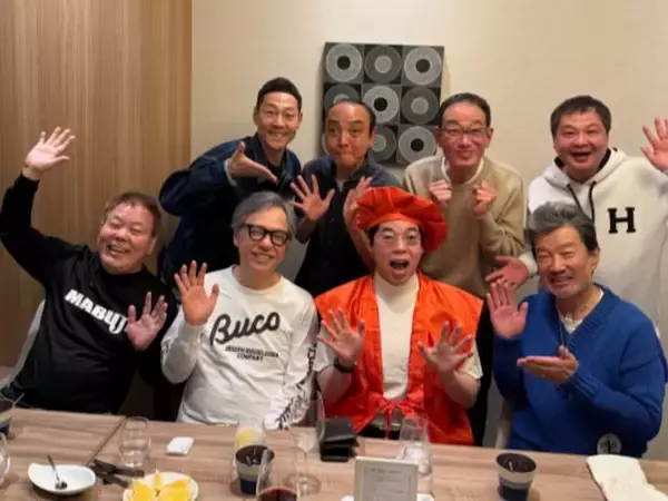 「激レアのリットン」ほんこん、お笑い界の“最強”メンバーで今田耕司の還暦祝う！ 「本当にビックリ」