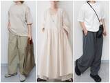「【無印良品】暑い夏でも涼しく着られる！ 40代向け「夏のおしゃれカジュアルコーデ」3選」の画像1