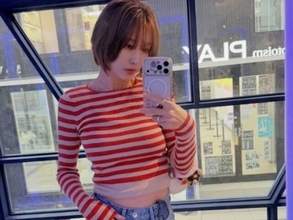 「可愛さ増してるのほんと凄い」木下優樹菜、ショートヘアのへそ出し＆美脚ショット公開！ 「えぐ」