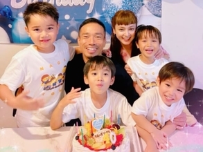 「イケメンパラダイスやん」平愛梨、夫・長友佑都の誕生日をイケメン息子たちとお祝い！ 「全員美男美女」