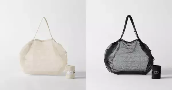 「【マーナ】人気の「Shupatto メッシュバッグ 25L」に新色が登場！ 一気にたためて感動的な便利さ」の画像