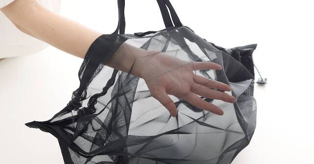 【マーナ】人気の「Shupatto メッシュバッグ 25L」に新色が登場！ 一気にたためて感動的な便利さ