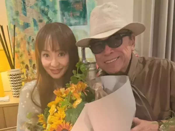 「すっかりお元気に」神田うの、咽頭がん公表したドン小西の退院を祝福！ ホームパーティーの様子を公開