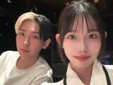 「「とんでもないコース料理」ヒカル、彼女との2ショット＆子どものご飯に反響「お子さま用もちゃんと高級感」」の画像1