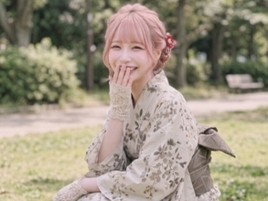 「とんでもねえ男や！」谷琢磨、浴衣姿に「マジでお父さん可愛すぎてバグる」「綺麗なお姉さん」の声