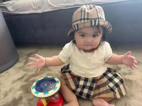 「すしざんまい赤ちゃん」川崎希のモデル夫、バーバリーを着る赤ちゃん公開「かわいすぎるー！！」