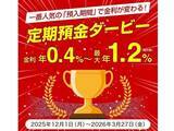 「どの期間が一番人気？きらやか銀行「定期預金ダービー」開始。人気期間に金利上乗せ」の画像1