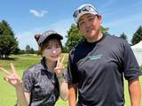 「「めっちゃスゴい！」元モー娘。、“平成の怪物”とのゴルフショット公開「間違い探しみたいな松坂ジワwww」」の画像1