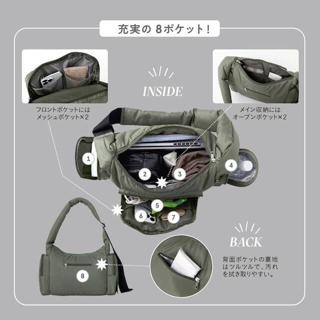 【付録】「多機能ショルダーバッグ」が付いてくる！ 予約必須の『古川優香が本気で作った！ 多機能 Shoulder Bag Book』は6月30日発売