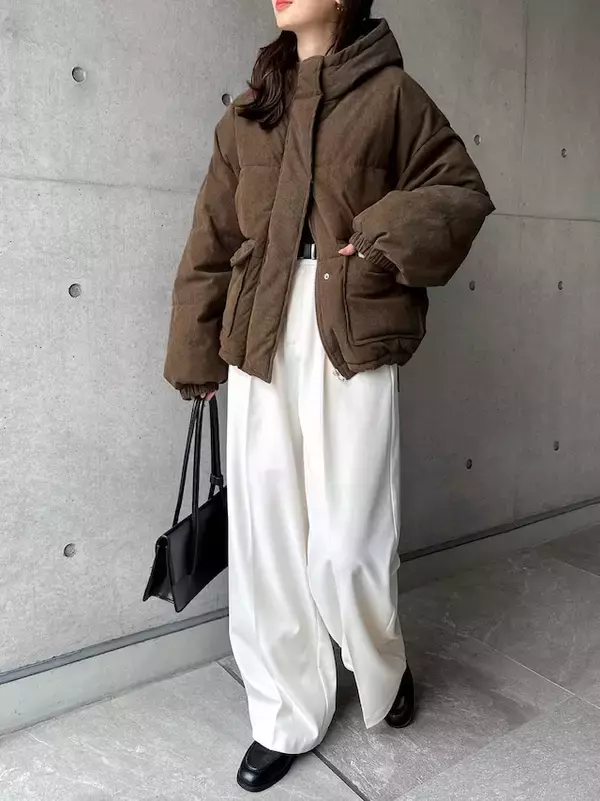 「【やってはいけない2月のNGコーデ】着ぶくれ？おじさんっぽい？ ダウンコーデのNGポイント3つ」の画像