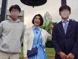「「大きくなられましたねぇ」高嶋ちさ子、息子2人とのスリーショット披露！ 「変わらず最高ファミリー」」の画像1