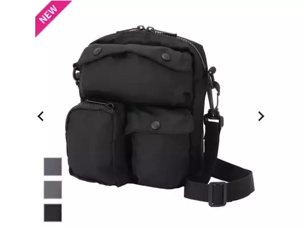 【ワークマン新商品】見た目以上の収納力！ 街歩きに超便利な「サコッシュ」が登場。ミニポーチとしても◎