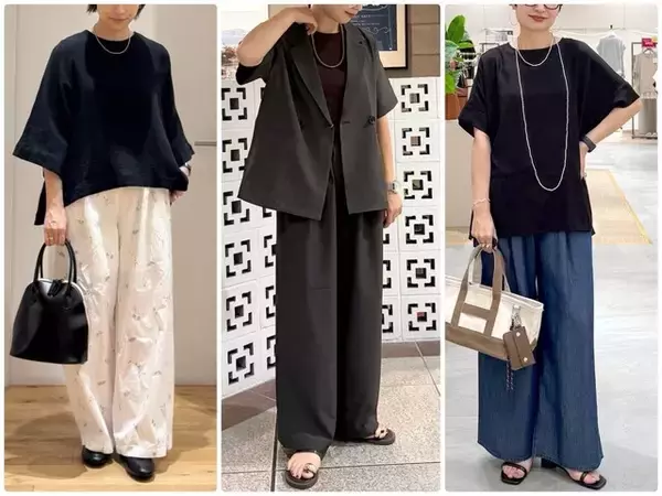 【やってはいけない9月のNGコーデ】体型カバーのつもりが逆に太見え!? 40代がやりがちNGポイント3つ
