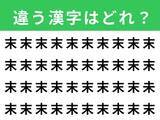 「【漢字間違い探しクイズ】見つけて爽快！「末」の中にある別の漢字は？ 1分以内で挑戦しよう」の画像1