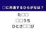 「【ひらがなクイズ】お風呂の温度調整機能や手の一部に共通するひらがな2文字は？」の画像1