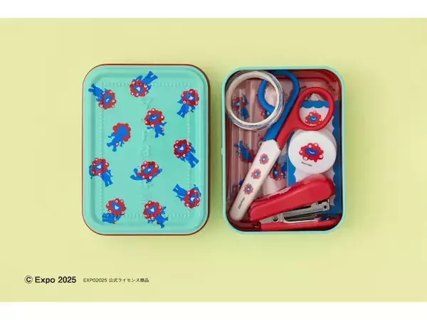 「【付録】「ミャクミャク文具缶」が付いてくる！ 『ミャクミャク文具缶BOOK』が6月3日発売」の画像
