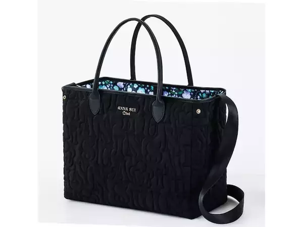 【付録】ANNA SUI「トートバッグ」が付いてくる！ 予約必須の『ANNA SUI mini リバーシブルで使えるロゴキルトなトートバッグBOOK』は6月4日発売