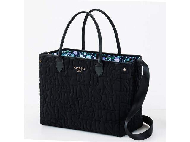 【付録】ANNA SUI「トートバッグ」が付いてくる！ 予約必須の『ANNA SUI mini リバーシブルで使えるロゴキルトなトートバッグBOOK』は6月4日発売