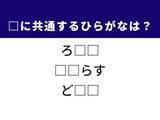 「【ひらがなクイズ】映画の撮影場所やお金にまつわる表現に共通する「ひらがな2文字」は何？」の画像1