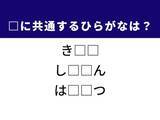 「答えは身近なあの動物！ 空欄のひらがな2文字、何分で解ける？ ヒントはふさふさの尻尾」の画像1