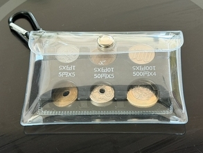 【キャンドゥ】「ポーチ入りコインホルダー」はホルダーとポーチがセットに！ 小銭の整理から防災対策まで◎