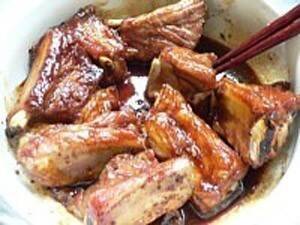 電子レンジでOK! ジューシーなタレ焼き「スペアリブ」のレシピ