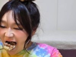 「米3合！？」りんごちゃん、食事公開に驚きの声続々「ギャル曽根と戦って」「お米3合すごーい」