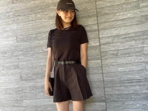 「娘ちゃんかと思いました　若い」蛯原友里の美人妹、美脚ショット公開「鍛えられたふくらはぎの美脚」