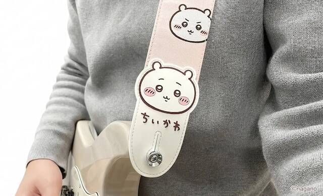 ちいかわがギターストラップに！ ハチワレ・うさぎも登場。バッグのショルダーストラップにも◎