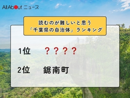 読むのが難しいと思う「千葉県の自治体」ランキング！ 2位「鋸南町」を抑えた1位は？【2026年調査】