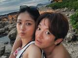 「「毎回思うけどソックリやな」妊娠中のみちょぱ、夫婦ショット公開「お子さん、似ているだろ〜なぁ！」」の画像1