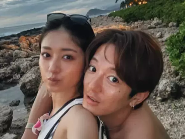 「毎回思うけどソックリやな」妊娠中のみちょぱ、夫婦ショット公開「お子さん、似ているだろ〜なぁ！」