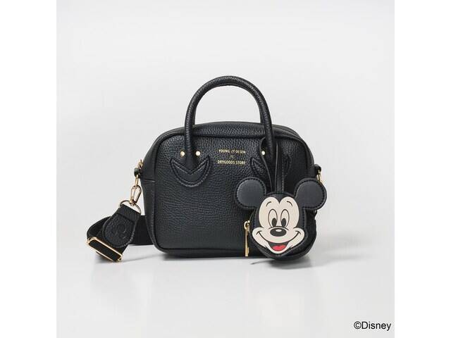 【付録】ミッキーマウス「ショルダーバッグ＆フェイスチャームポーチ」が付いてくる！ 『YOUNG&OLSEN The DRYGOODS STORE SHOULDER BAG BOOK』が5月26日発売
