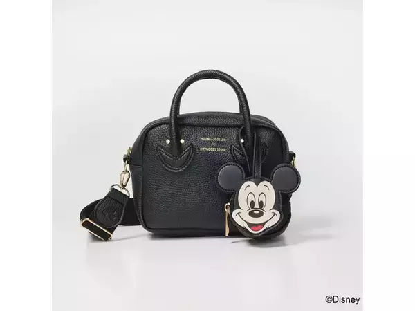 「【付録】ミッキーマウス「ショルダーバッグ＆フェイスチャームポーチ」が付いてくる！ 『YOUNG&OLSEN The DRYGOODS STORE SHOULDER BAG BOOK』が5月26日発売」の画像