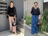 「「透け感×毛足系素材」で洗練された印象に！ 晩夏におすすめ「黒トップスコーデ」4選」の画像1