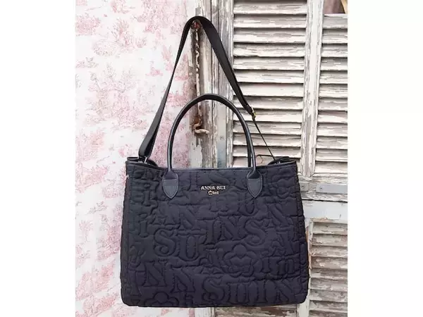 【付録】ANNA SUI mini 「トートバッグ」が付いてくる！ 『ANNA SUI mini リバーシブルで使えるロゴキルトなトートバッグBOOK』が6月5日発売