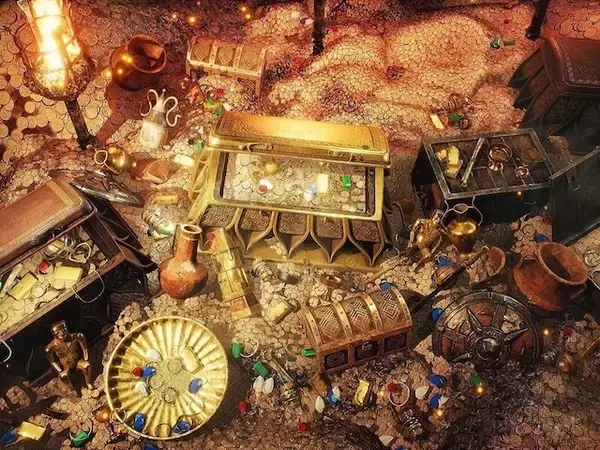 【金運心理テスト】Q1.宝の地図をイメージしてください。それはどんなもの？ Q2.宝物は見つかる？