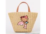 「【付録】日焼けしたハローキティがかわいい「HELLO KITTY かごバッグ」が付いてくる！ 『HELLO KITTY かごバッグBOOK pink dolphin ver.』が6月25日発売」の画像1