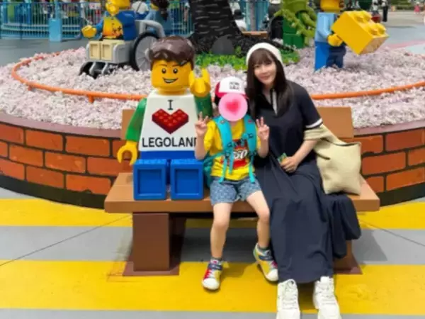 「大きくなったね！」華原朋美、息子とレゴランド満喫「息子くんすっごい楽しそう」 「優しいママさん」