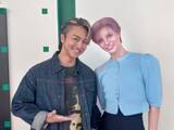 「「やばい爆笑」TAKAHIRO、Mattとのツーショットに反響「顔ちっさ！」「マネキンが二体いるのかと」」の画像1