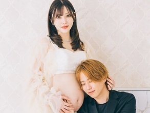 「子どもを授かりました」有名起業家、美人妻とのマタニティフォト公開「マジ！？」「いいお父さんしそう」