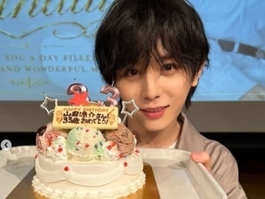 「これが33歳はやばい」山田涼介、誕生日ショットに反響「若返った？」「二次元から飛び出してるやん」