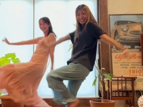 「現役すぎ」元AKB48が最新曲を振付師と一緒に踊る！ 「選抜入りです」「おとろえてませんね切っれ切れ」