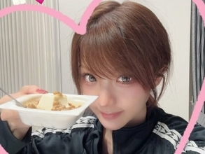「かわいすぎて2次元みたい」田中れいな、ラフな納豆姿に反響！ 「衝撃すぎる」「生活感あっていい」